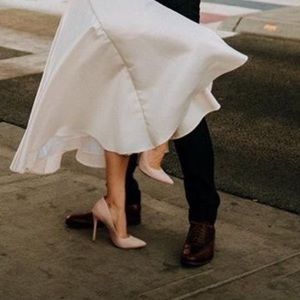 Aldo hills. Size 6. Color blush/light pink